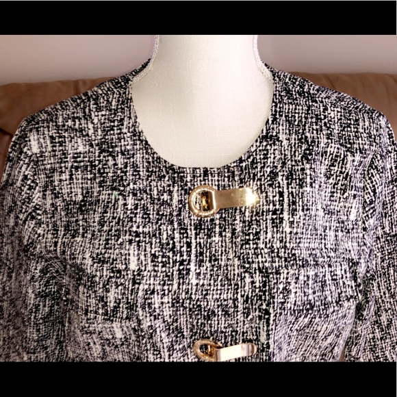 MICHAEL KORS Black and White Blazer - Picture 3 of 6